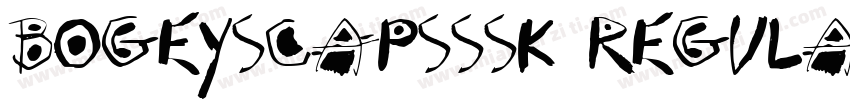 BogeySCapsSSK Regula字体转换